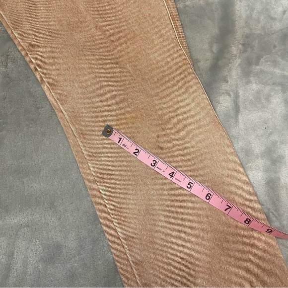 FRAME Le Sylvie Slender Straight-Leg Jeans Tan 21924 - Picture 12 of 15